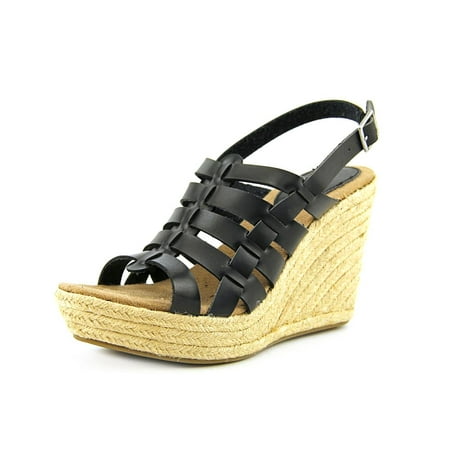 UPC 887696306339 product image for Mia Girl Basket Women US 6 Black Wedge Heel | upcitemdb.com