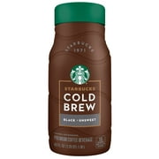 Starbucks Cold Brew Premium Coffee Beverage Black Unsweet 40 fl oz