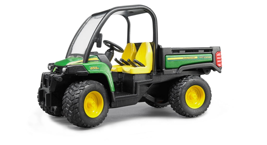 John Deere 730 Tractor & Barge Wagon Toy - 1/16 Scale Die-Cast Metal Set, Compatible With Farm Play Sets, Ages 3+
