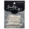 thumbnail image 2 of Head Pin 100/Pkg-Silver, 2 of 2