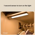 thumbnail image 2 of Magnetic LED Bedside Night Light Rechargeable Model Bedroom Body Sensor Light Cabinet Lamp, 2 of 4
