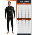 thumbnail image 2 of CL convallaria Mens Thermal Underwear Set with Fly, Long Johns Heavyweight Base Layer Winter Hunting Gear Sport Top and Bottom S-2XL, 2 of 6