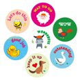 thumbnail image 1 of Cute Animal Reward Sticker Incentive Sticker Positive Words Sticker Paper Roll Diameter 38mm for Kid Teacher School Supplies, 1 of 6