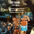 thumbnail image 3 of IKEDA Dusk Car Air Freshener – 8ml Hanging Diffuser, 45-Day Long Lasting Warm Musky Scent, Odor Eliminator for Car Home Closet, Square Glass Bottle with Wood Lid, 1 Pack, 3 of 7