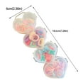 thumbnail image 5 of Macaron Hair Ties For Girls And Children Colorful Disposable Rubber Bands Hair Accessories 320PCS, 5 of 7