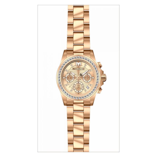 Reloj Technomarine MT 222015 Acero Inoxidable Color Oro Rosa para Dama