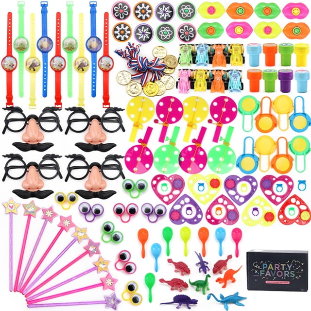 Suministros Para La Fiesta, 100/120 Piezas De Juguete De Recuerdo De Fiesta, Surtido De Regalos De Fiesta Para Niños, Cumpleaños, Carnaval, Premios, Caja, Bolsas De Regalos, Rellenos, Recompensas Para Muyoka Hogar