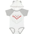 thumbnail image 3 of Inktastic Ten Pins for Bowling Boys or Girls Baby Bodysuit, 3 of 5