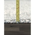 thumbnail image 3 of Pasargad Home Modern Collection Hand-Tufted Wool Area Rug, 7' 9" X 9' 9", Silver, 3 of 5