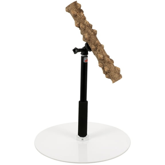 WHAMVOX Adjustable Height Bird Perch Stand Bird Training Perch Stand Bird Play Stand with Stable Base for Bird