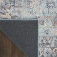 thumbnail image 4 of Nourison Home Machine Washable Traditional Boho Light Grey/Blue 4' x 6' Area Rug, (4' x 6'), 4 of 14