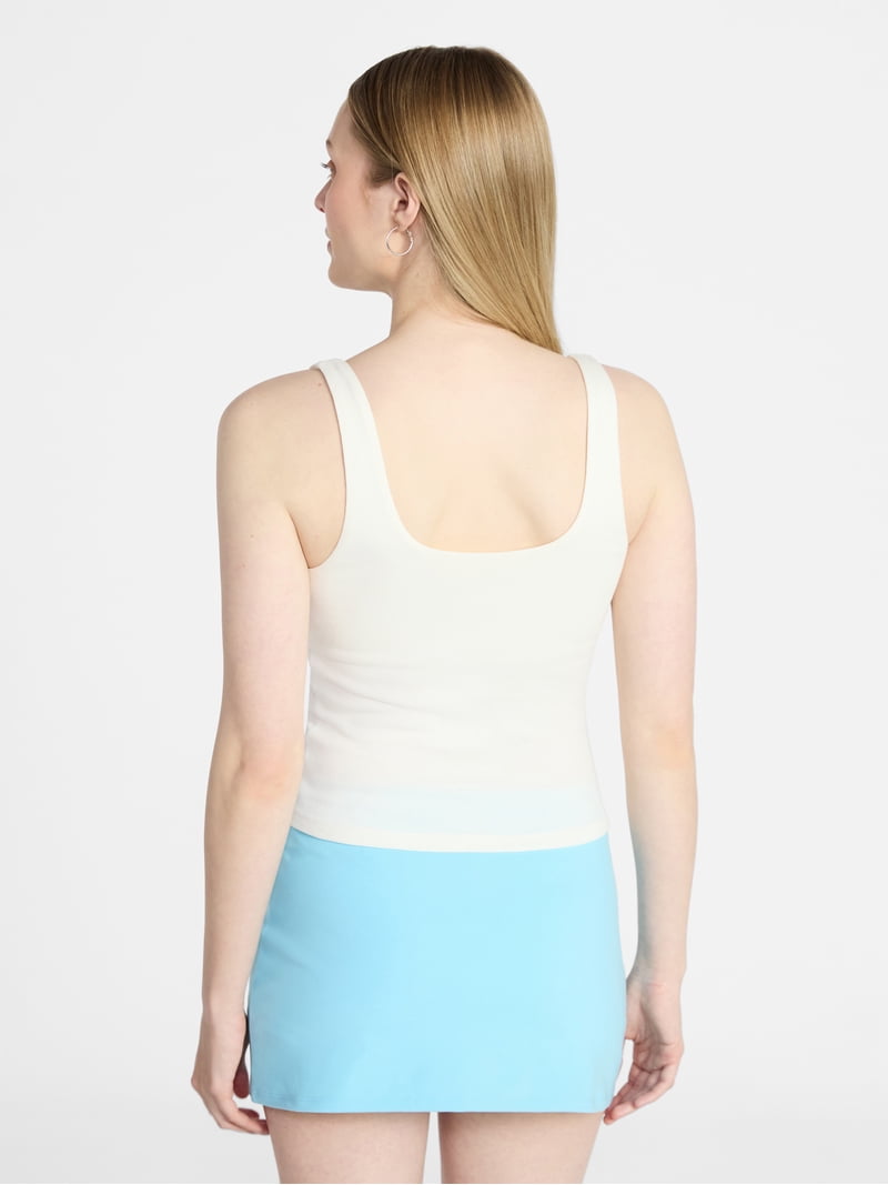 No Boundaries Embellished Tank Top, Women's XXS-XXL - Walmart.com