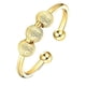 thumbnail image 3 of Spinner Fidget Beads Rings mujeres niñas anillos de ansiedad aliviar el estrés anillos de acero inoxidable giratorio libremente anillo Hy, 3 of 5