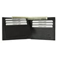 thumbnail image 3 of RFID Blocking Men's Premium Genuine Leather Flap Up ID Slim Bifold Wallet RFID P 53 (C), 3 of 10