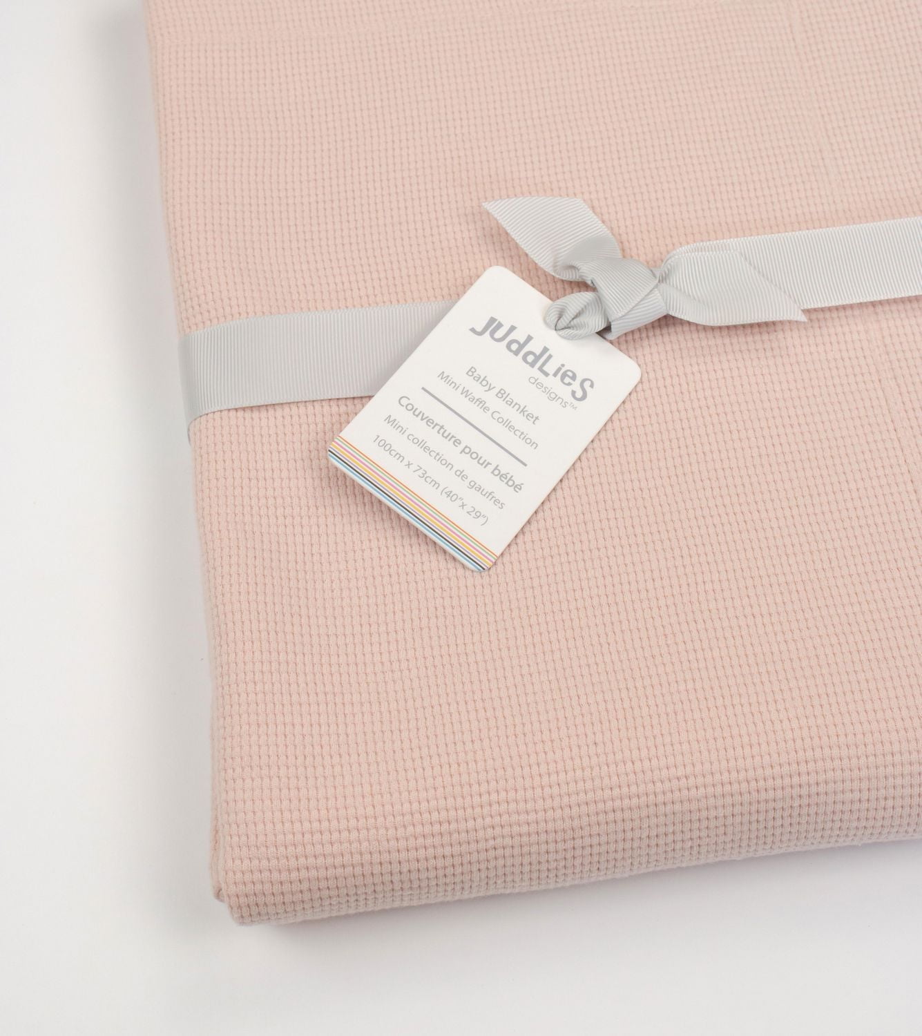 Juddlies Designs - Baby - Mini Waffle Baby Blanket - Machine Washable - Pine