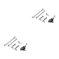 thumbnail image 1 of ZheElen 1/28 Télécommande Voiture Métal 28T Bras Servo Fixations Argent 2Ensemble, 1 of 6