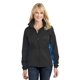 thumbnail image 1 of Chaqueta cortavientos Port Authority Core Colorblock para mujer L Negro/Azul imperial L330, 1 of 1