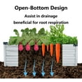 thumbnail image 5 of Amoboro 6x3x1ft Outdoor Metal Raised Garden Bed Planter Box for Vegetables, Flowers, Herbs 2pcs, 5 of 9