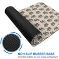 thumbnail image 6 of Long Mouse Pads for Desk,Light Pink Bigfoot and Mountain Pattern Desk Mats on Top Of Desks, Desk Mouse Pad Extra Large with 3mm Non-Slip Base and Stitched Edge for Gaming,Office,Work,Home 35.4"x15.7", 6 of 6