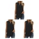 thumbnail image 2 of Sonducket Blusa sin mangas para mujer, chaleco refrescante, ropa de verano, negro XL Type1 NO1, 2 of 6