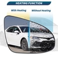 thumbnail image 3 of Reemplazo de cristal de espejo lateral derecho para Toyota Camry 2012-2017, cristal de espejo para Toyota Avalon 2013-2018 con calefacción eléctrica, 3 of 7
