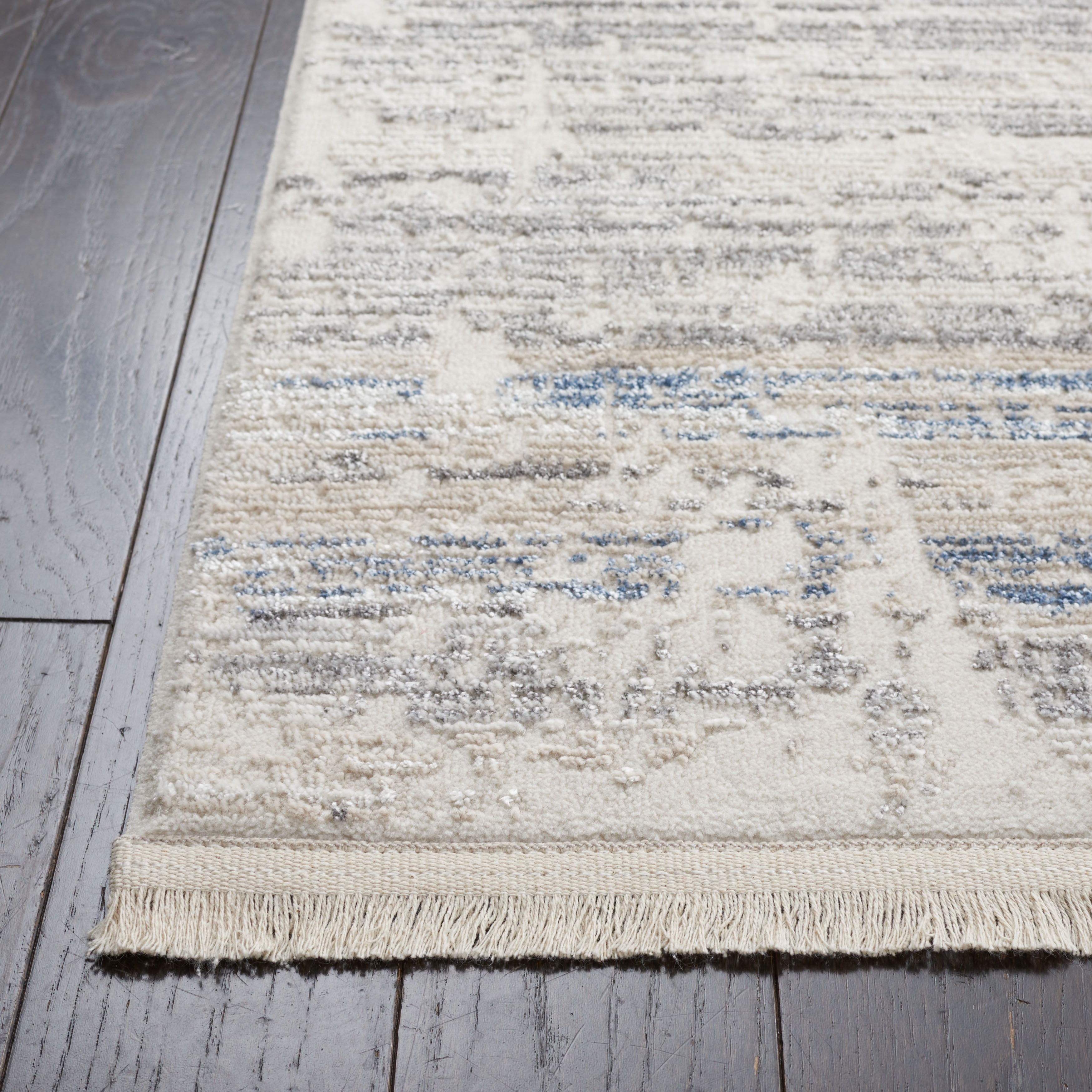 SAFAVIEH Whisper Zowie Camo Area Rug, Grey/Blue, 8' x 10'