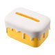 thumbnail image 2 of Funda para caja de pañuelos, soporte para pañuelos faciales, diseño rectangular, decoración para baño, hogar, oficina o coche, para colgar en la pared, plegable, marco de metal, para, 2 of 8