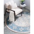 thumbnail image 1 of Unique Loom 3124831 6 x 6 Pi Aigen Salzburg Tapis Rond&44; Beige, 1 of 1