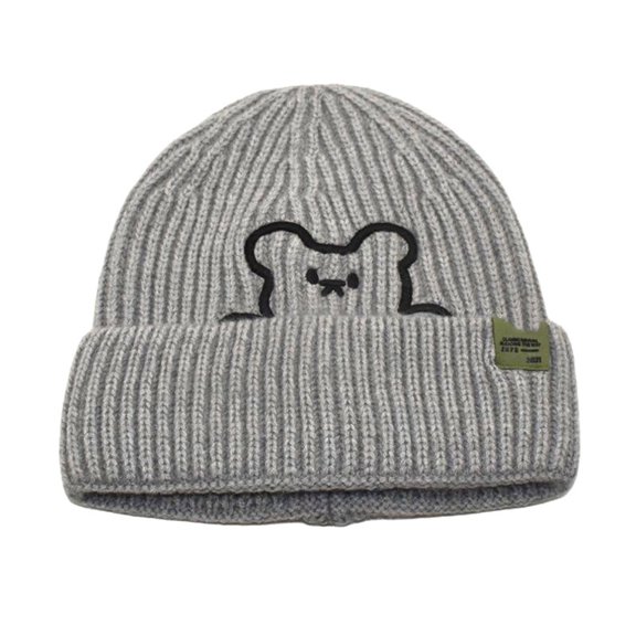 DailyChi Under $4 Beanie for Women Cute Thermal Retro Skull Cap Running Hat Winter Headwear Accessory Timeless Simple Look Suitable For Outdoor Days Warm And Toasty Fit, M