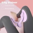 thumbnail image 4 of Entrenador de muslos Ehuebsd ajustable para hombres y mujeres púrpura, 4 of 5