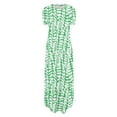 thumbnail image 4 of DailyTrove Women's Tie-Dye Striped Maxi Dress, Sleeveless, Bohemian Festival & Casual Wear, Soft Rayon Fabric, 4 of 6