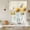 Beige Yellow, variant on Farm Flowers Tie Up Curtains for Windows, Balloon Window Shades, Retro Sunflowers Barn Doors Butterfly Wood Board Kitchen Window Treatments Roll Up Curtain for Basement/Nursery 52"x45"
