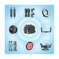 thumbnail image 3 of For Slr Camera 67mm Portable Waterproof Wide Angle Dome Port Lens Housing Case Underwater Diving Pa, 3 of 5