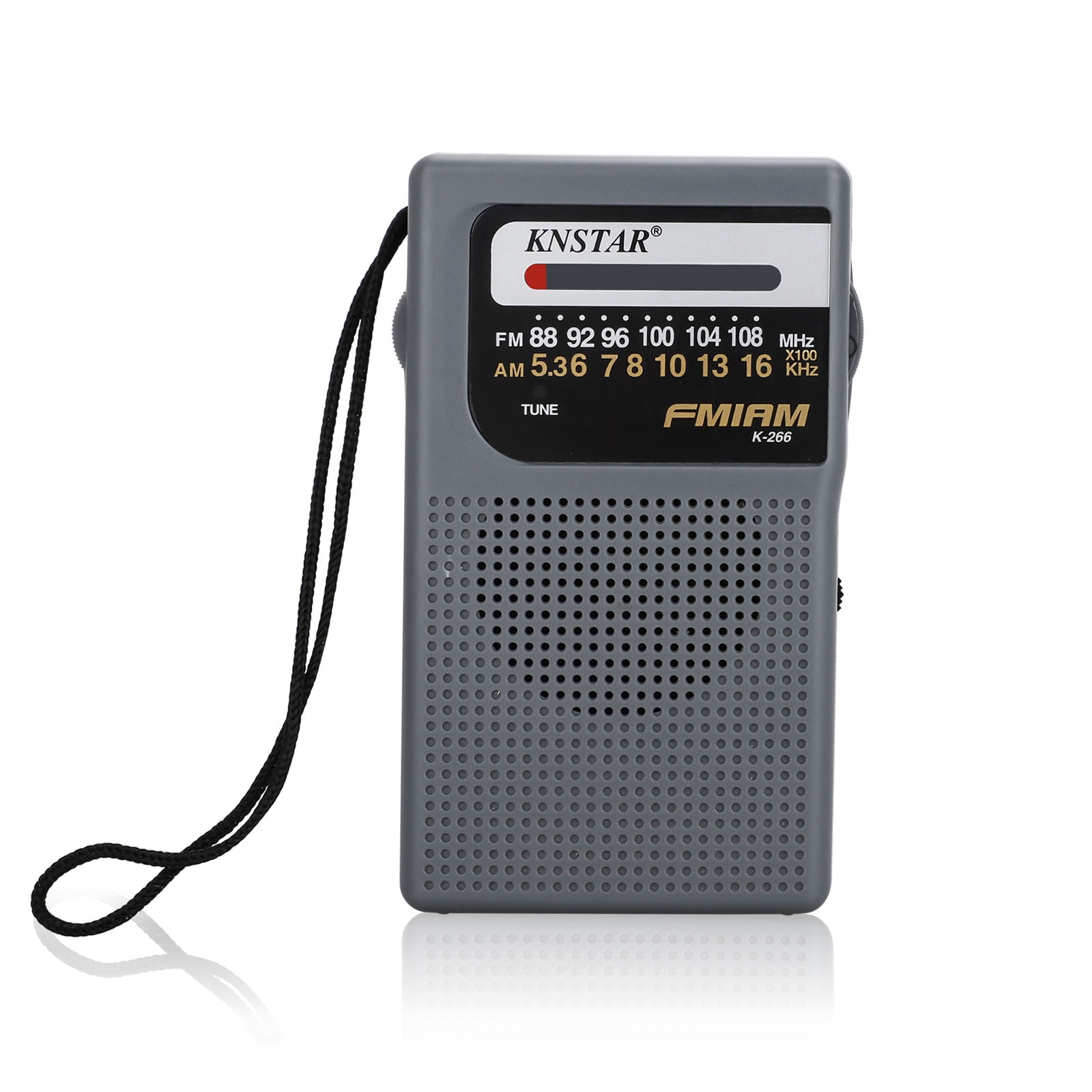 Eeekit Am Fm Battery Operated Portable Pocket Radio Am Fm Compact