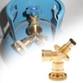 thumbnail image 4 of Conector en T divisor de propano perfecl cobre resistente adaptador divisor en Y 2 vías, 4 of 8