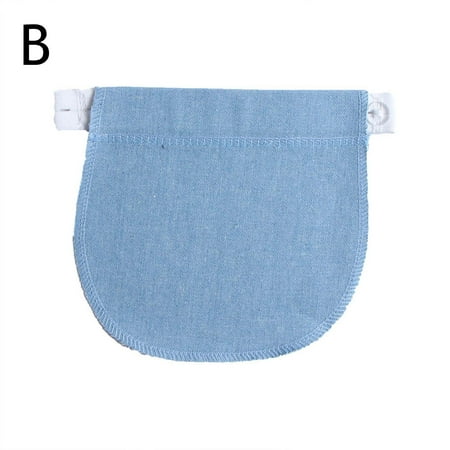 

Ovzne Maternity Pregnancy Waistband Belt Extender Adjustable Elastic Pants Waist