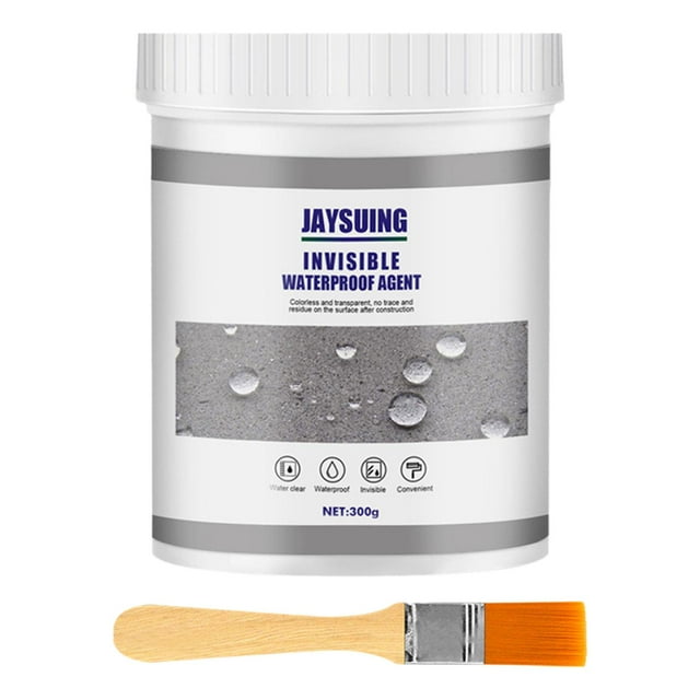 simhoa Agent d'Étanchéité Invisible Imperméable Adhésif pour Fissures Murs Maison 300g