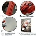 thumbnail image 3 of Designart "Serenade Of Chirping Red Cardinals" Animals Bird Floater Framed Wall Decor, 3 of 5