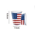 thumbnail image 3 of 16Pcs 4th of July Paper Cups Patriotic American Flag Disposable Paper Cups, Red Blue White Stars Stripes Party Drinking Cups for Independence Day Party Juice Coffee Beverage Supplies, 3 of 5
