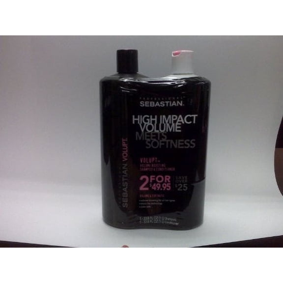 Sebastian Volupt Shampoo and Conditioner Liter Duo