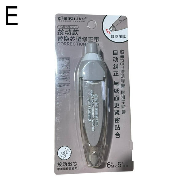 Retractable Press Type White Out Corrector Tool Coating Correction Tap