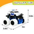 thumbnail image 2 of BESTSKY Toy Cars,Plastics Cars Toys,Four Wheel Drive Performance Car Toys for Babies,Black2, 2 of 7