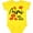 Yellow, variant on Inktastic Mimi Was Here Red Kisses Boys or Girls Baby Bodysuit