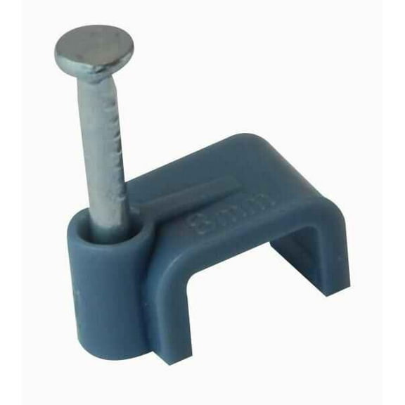 PRO POWER - Cable Clips Grey for Twin & Earth Cable 1.0mm 100 Pack