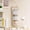 #208Beige, variant on Hanging Pocket Organizer, Wall Mount Storage Bag, Foldable Door Caddy, Durable Tear Proof Fabric and Sturdy Hanging Rope for Dorm Rooms, Bathroom Walls, and Bedroom Closets.