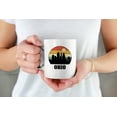 thumbnail image 2 of Graphic OH State Skyline Silhouette White Ceramic Coffee & Tea Mug (15oz), 2 of 6