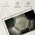 thumbnail image 6 of Elephant Stock Soccer Ball Wall Art - Horizontal Multi Panel Canvas - 3 Pieceliving Room Wall Decor - Photography Sports Multi Panel - Beige And Gray Decor - 65" x 42", 6 of 8