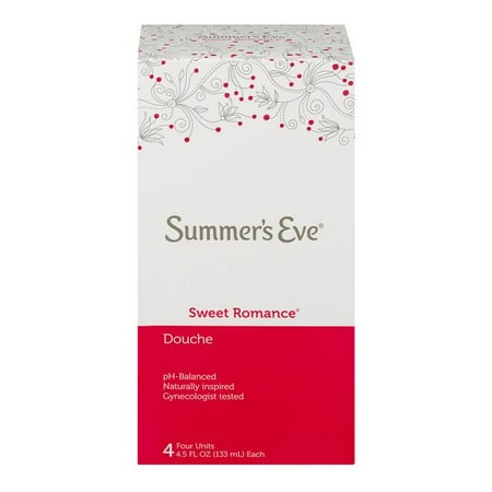 UPC 041608875867 product image for Summer s Eve Douche  Sweet Romance  4 Units  4.5 oz Each | upcitemdb.com