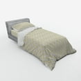 thumbnail image 2 of Ambesonne Ethnic Bedding Set 3 Pcs, Endless Motifs, Twin, Earth Yellow Pale Grey, 2 of 2