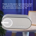 thumbnail image 3 of Altavoz Bluetooth50 Altavoces de Completa de 5 W Función de Reloj Despertador Dual Reloj Despertador con Espejo Altavoz Despertador estéreo para Oficina ANGGREK Otros, 3 of 8